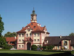 Gate building of Altshausen Palace.