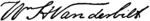 Вандербильт Корнелиус Эпплтонса - Уильям Генри signature.png