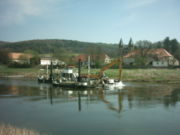 Baggerschiff „Oberweser“ vor Bursfelde