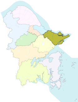 北侖區的地理位置