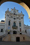 Iglesia de la Inmaculada Concepción (1739-1743) en Berdyczów, iglesia carmelita de Jan de Witte;