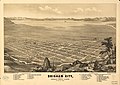 Brigham City and Great Salt Lake 1875
