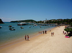 Spiaggia a Búzios