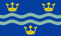 Vlajka Cambridgeshire Poměr stran 3:5