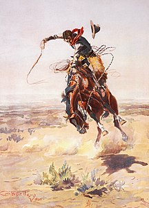 Charles Marion Russell - A bad hoss (1904).jpg