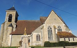 The church in Chessy-les-Prés