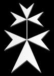 Variant de la creu de l'orde del s. XVIII
