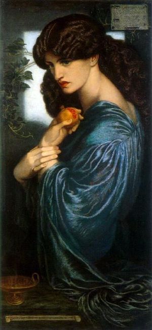 Proserpine (Oil on canvas, 1874) - Tate Britai...