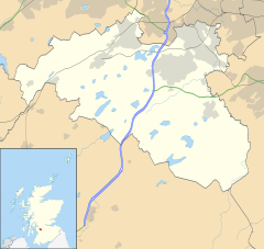 Eaglesham is located in East Renfrewshire
