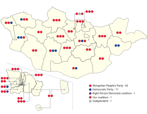 Elecciones legislativas de Mongolia de 2020