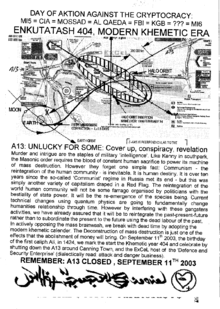 A proliferation of psychogeographical groups in the 90s and early 00s was credited to the re-emergence of the London Psychogeographical Association. evoL PsychogeogrAphix 2003 Enkutatash-sex-majik-2004.GIF