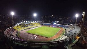 Das Estadio Olímpico Patria im September 2015