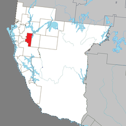 Location within Témiscamingue RCM