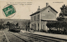 Image illustrative de l’article Gare de Ménil-Hubert - Pont d'Ouilly