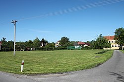 Football field at the primary school
