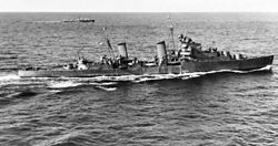 HMS Hermione tammikuussa 1942