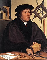 Portrait de Nicolas Kratzer, Hans Holbein