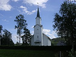 View of the village church