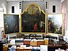 Hogarth's triptych Sealing the Tomb in St Nicholas, Bristol