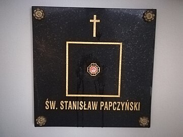 Relikwie św. Stanisława Papczyńskiego