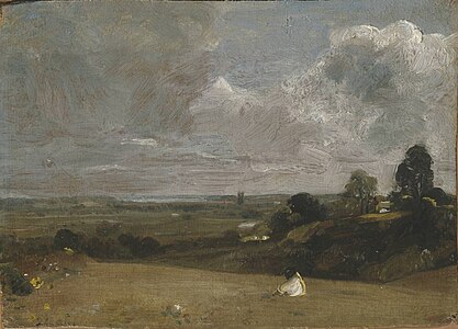 Dedham vu de Langham, vers 1813 Tate Britain, Londres
