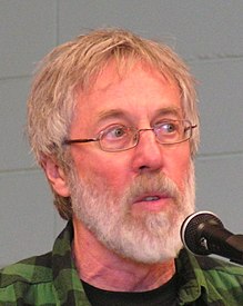 John Zerzan, the main theoretical proponent of anarcho-primitivism John Zerzan, 2010 (cropped).jpg