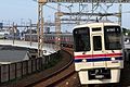 都営新宿線へ直通運転する9730編成 （2016年7月10日 / 京王稲田堤）