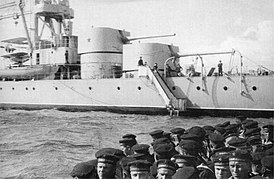 Башни МК-1-180 на крейсере «Красный Кавказ»