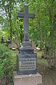 Garshin's grave in Saint Petersburg