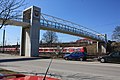 Fußgängerbrücke in Markt Schwaben