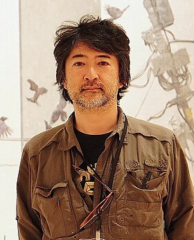Makoto Aida at Mori Art Museum, Tokyo, 2012