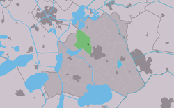 Location in the former Skarsterlân municipality