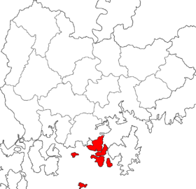 موقعیت Tongyeong