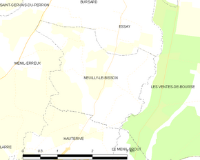 Poziția localității Neuilly-le-Bisson