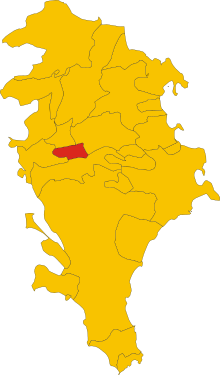 Localisation de Cassaro
