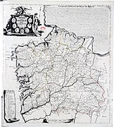 Mapa do reino de Galicia, 1762-1766.