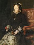 Maria I av England, här avporträtterad 1554