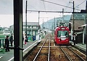 駅構内 (2005年3月 車窓から撮影)