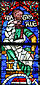 Mathusalem, vitrail de la cathédrale de Cantorbéry.