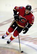 Cammalleri avec les Flames de Calgary en 2012.