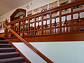 Staircase balustrade in the narthex