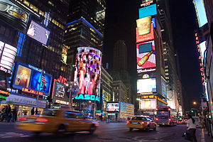English: Times Square. New York City 2005