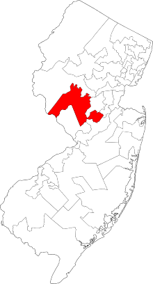 New Jersey Legislative Districts Map (2011) D16 hl.svg