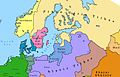 Europe du Nord vers 814
