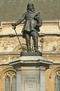 Statue d'Oliver Cromwell.