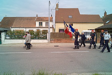 Cortège, Monument aux Morts, Pagny-le-Château.