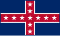 Флаг 1-го корпуса, армии Теннесси