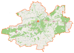 Mapa lokalizacyjna powiatu białobrzeskiego