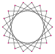 Правильный звездообразный многоугольник 18-5.svg