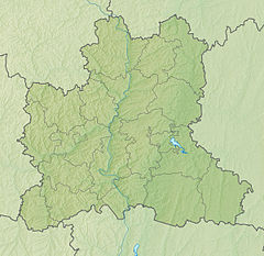 Mapa lokalizacyjna obwodu lipieckiego